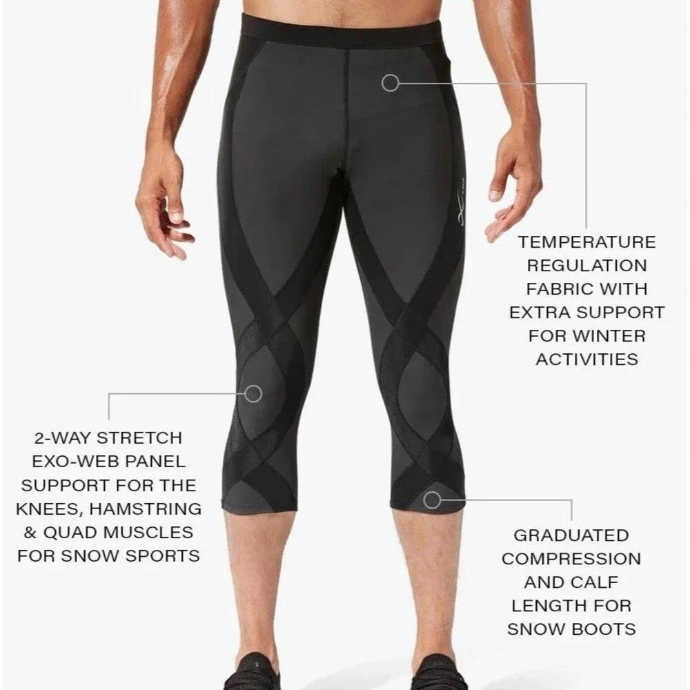 CW-X Endurance Generator Insulator Joint & Muscle Support 3/4 Compression Tight